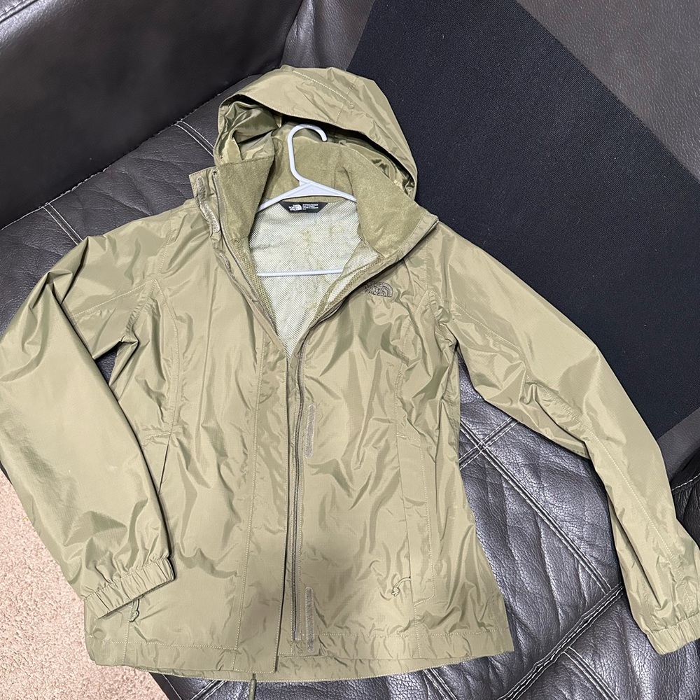 The North Face raincoat